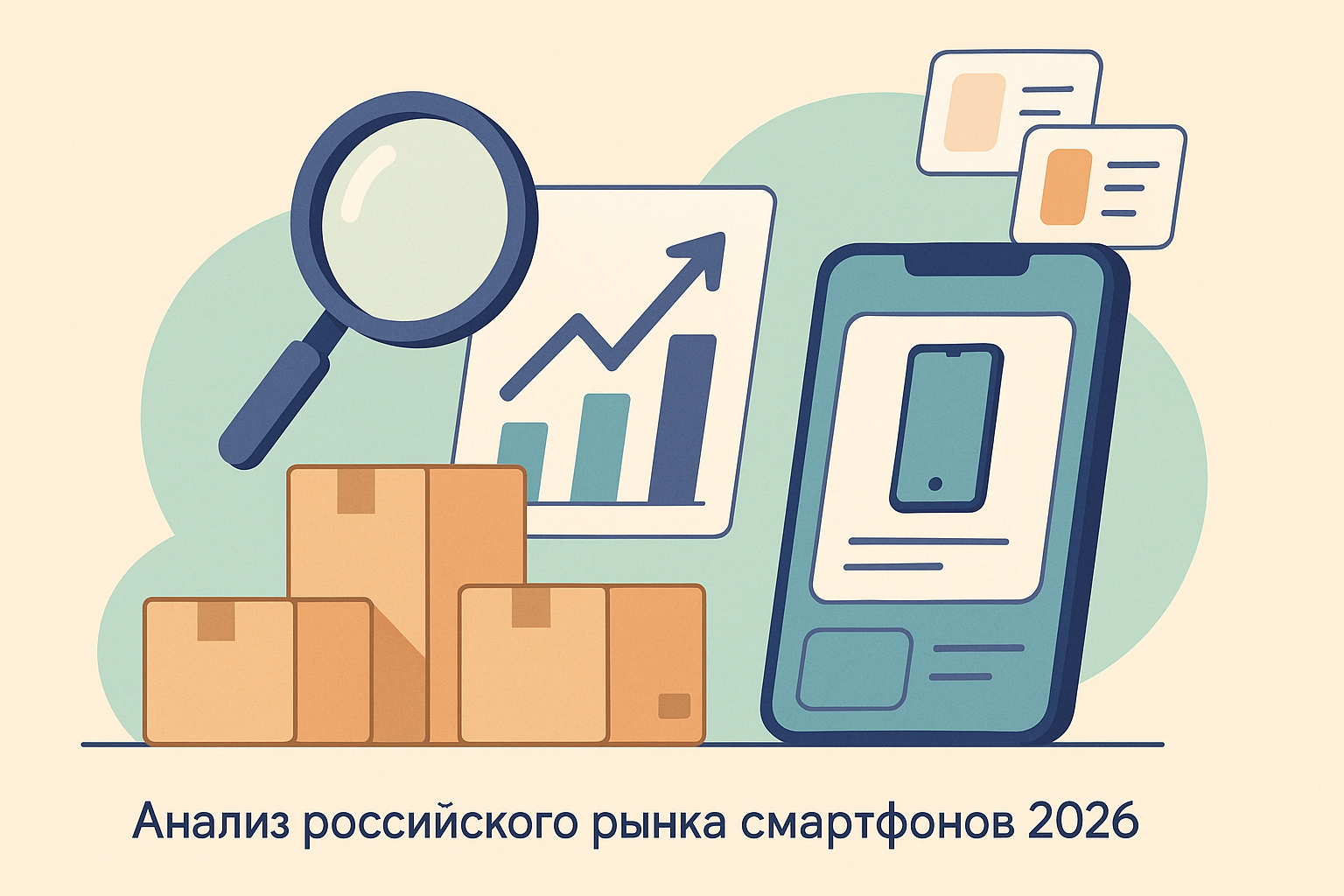 Анализ российского рынка смартфонов 2026: тренды и перспективы